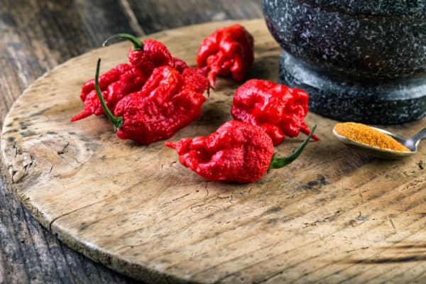The Carolina Reaper is the world's hottest pepper.