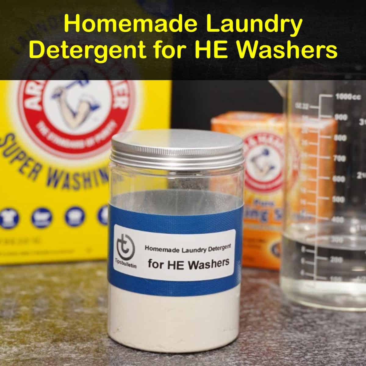 7 Clever Ways to Make Laundry Detergent for HE Washers