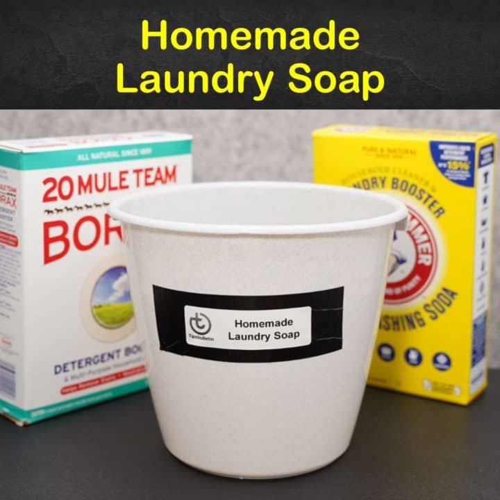 Homemade Laundry Soap