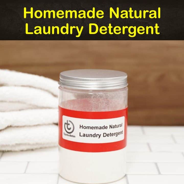 Homemade Natural Laundry Detergent