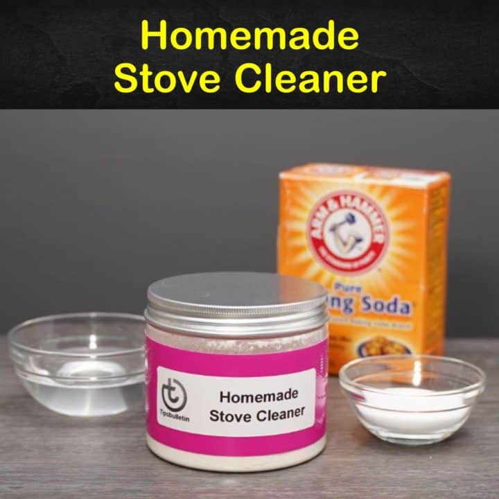 Homemade Stove Cleaner