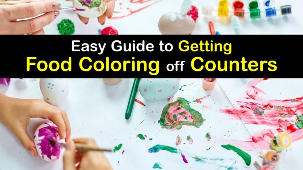 How to Get Food Coloring off Counter titleimg1
