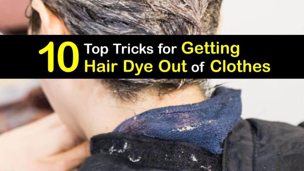 How to Get Hair Dye Out of Clothes titleimg1