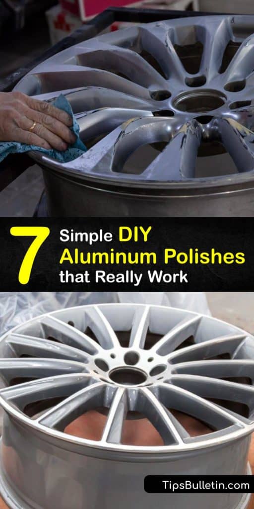 Learn about polishing aluminum around your home using homemade cleaners. Our DIY methods use simple items like lemon juice, white vinegar, and a microfiber cloth to polish aluminum surfaces and aluminum wheels. #diy #aluminum #homemade #polish