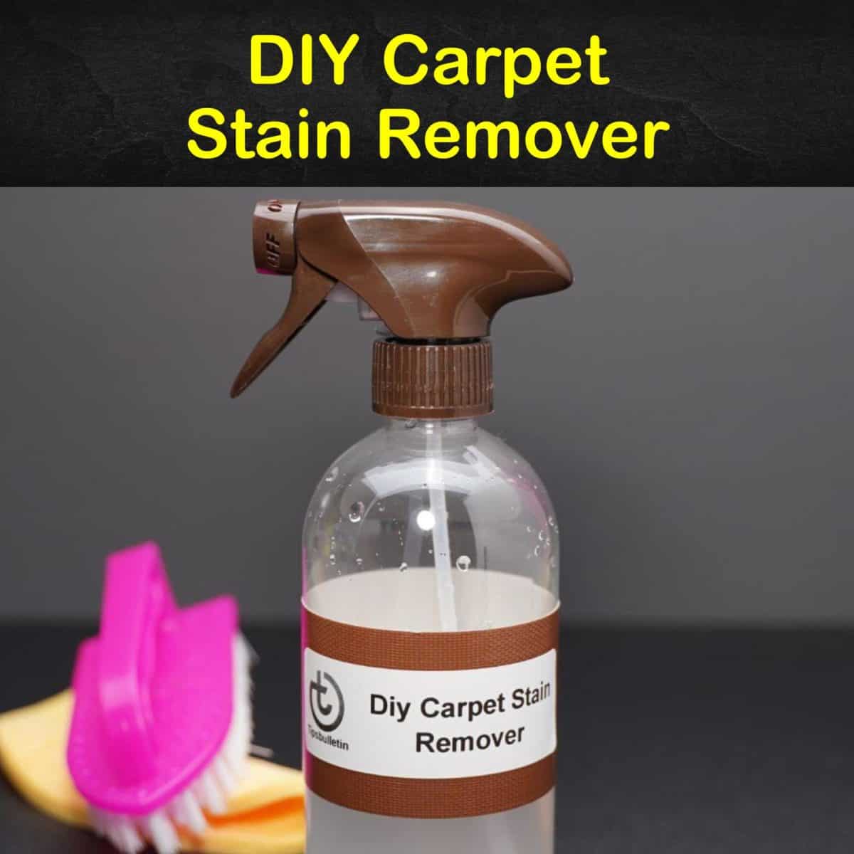 5 Homemade Carpet Stain Remover Recipes