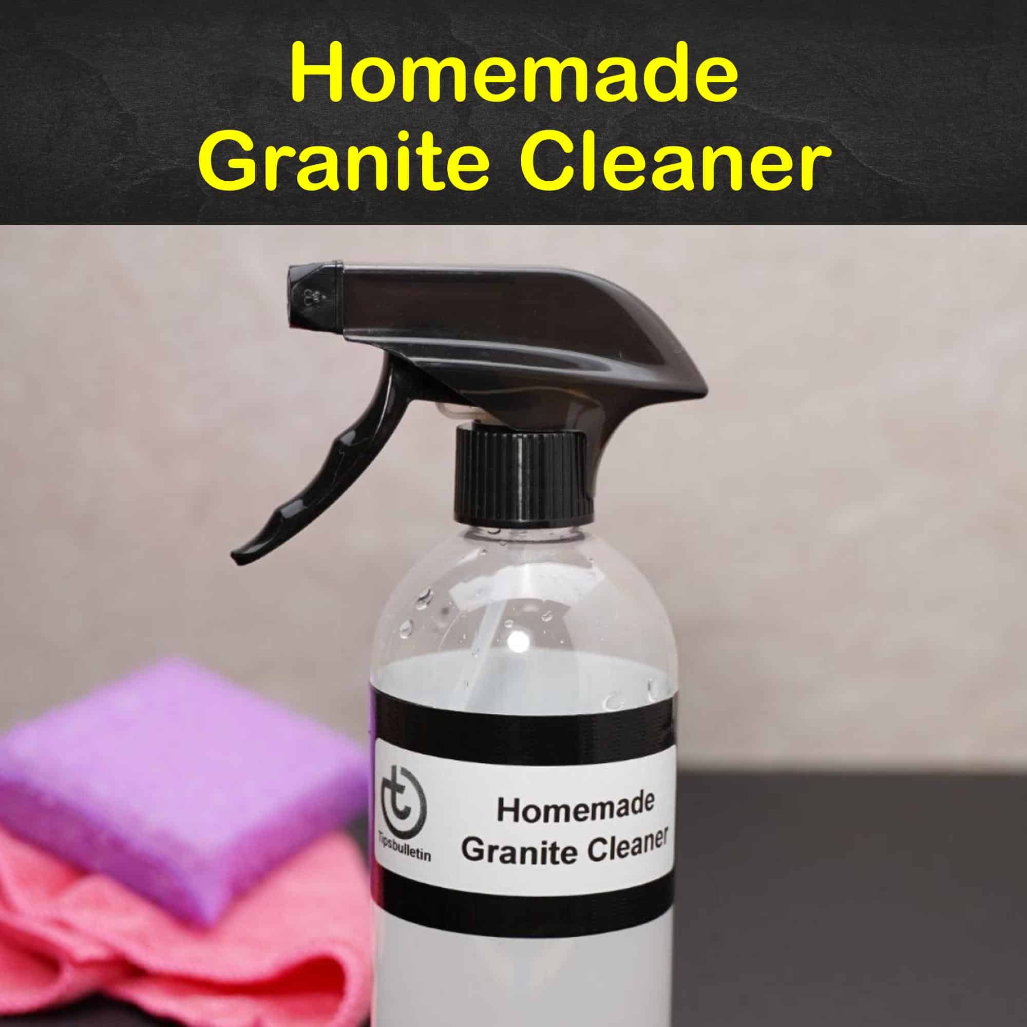 Homemade Granite Cleaner