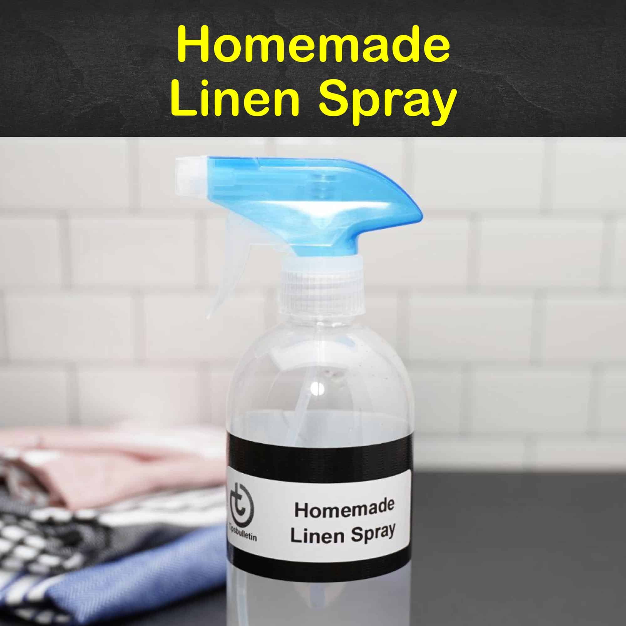 Homemade Linen Spray