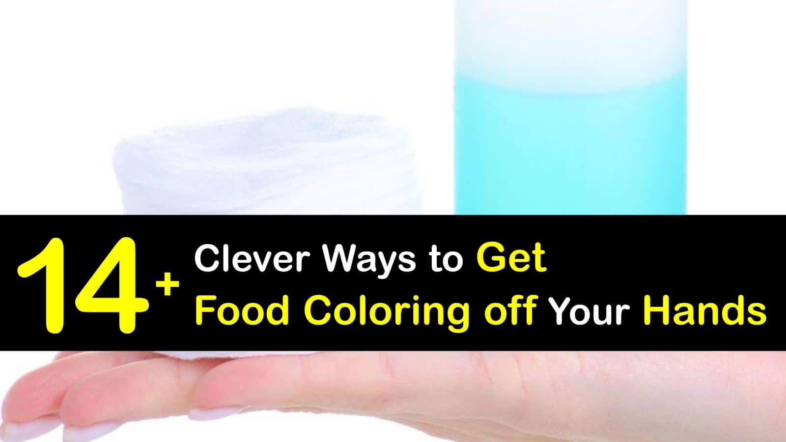 Cleaning Food Coloring Stains - Tips for Removing Food Color from Hands