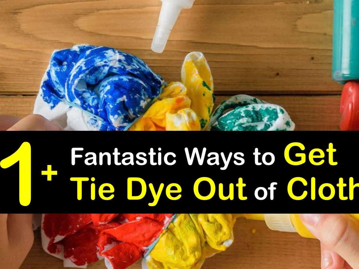 How To Get Dye Out Of Clothes