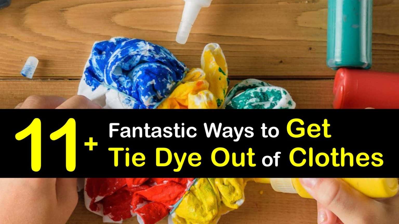 Tie Dye Stained Clothing Tips for Removing Tie Dye from Clothes