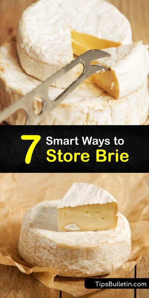 Learn how to store brie cheese in the fridge for an appetizer or every day snacking or in the freezer to extend its shelf life. Like Camembert, Brie is a soft cheese that doesn’t last as long as hard cheese. It’s vital to wrap it in wax paper after opening it. #howto #storage #brie #cheese