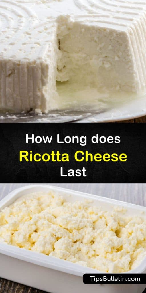 Learn how to store ricotta cheese and how long it lasts. Like hard cheeses and other dairy products, ricotta is not safe to keep at room temperature for an extended amount of time, and it’s best to keep it in an airtight container in the fridge or freezer. #storing #howto #ricotta #cheese