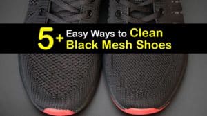 How to Clean Black Mesh Shoes titleimg1