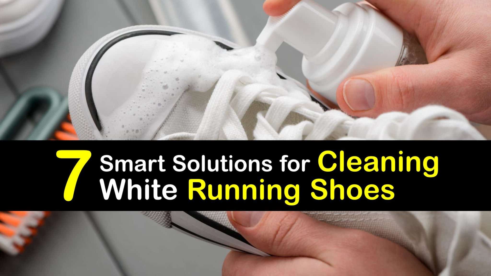 White Running Shoe Care Tricks to Keep White Running Shoes Clean