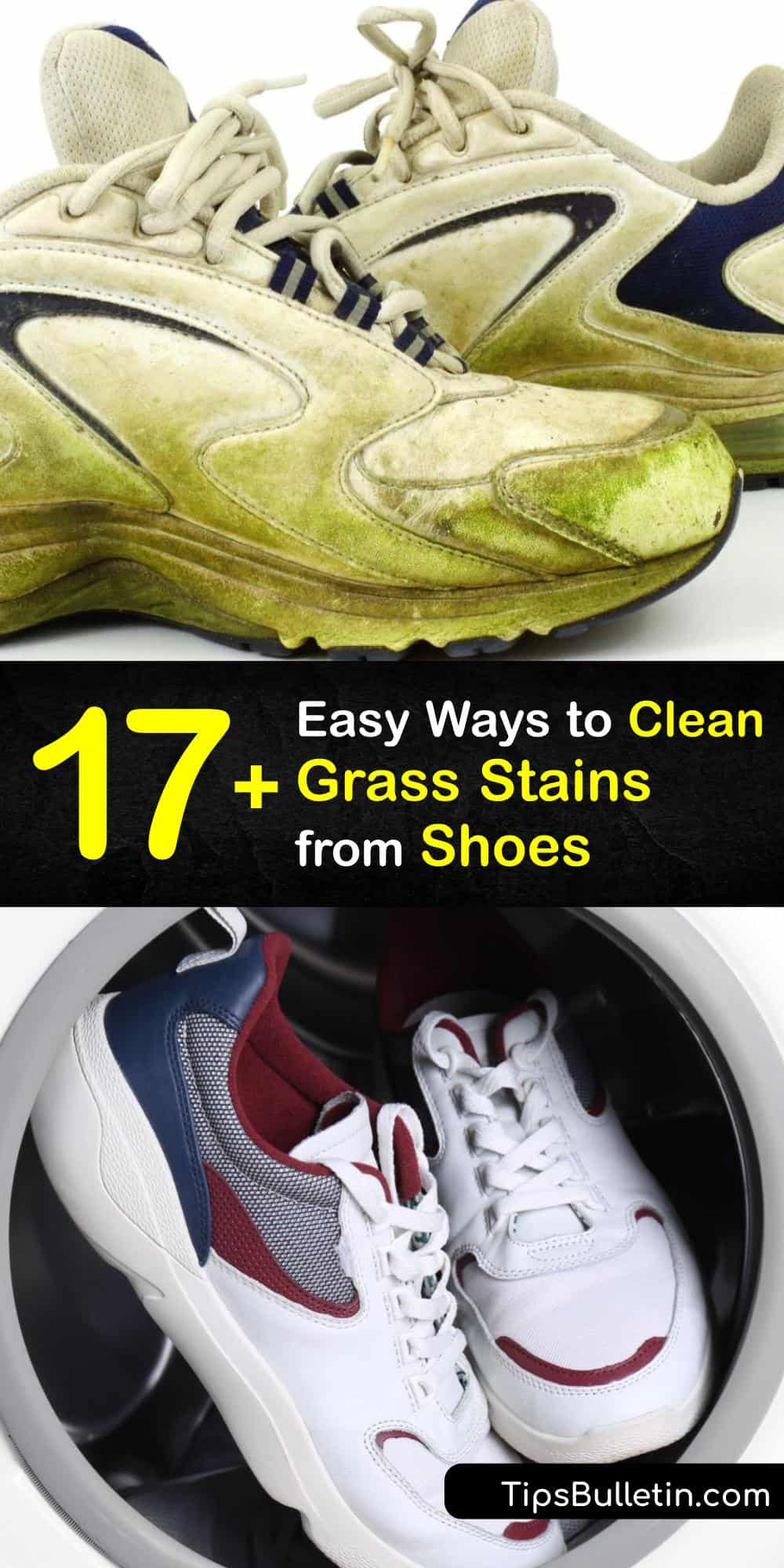 Grass-Stained Shoe Problems - Removing Grass Stains from Shoes