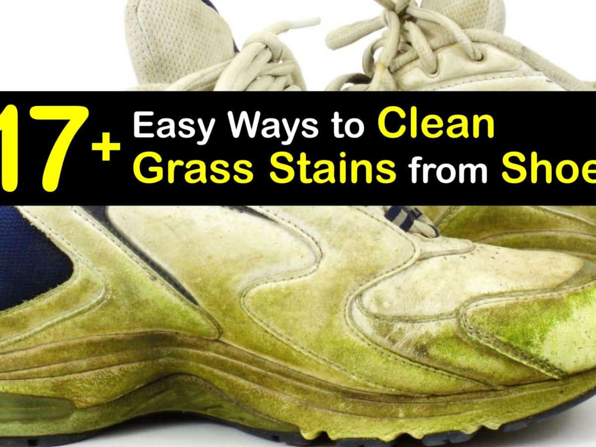 How to get grass deals stains out of shoes