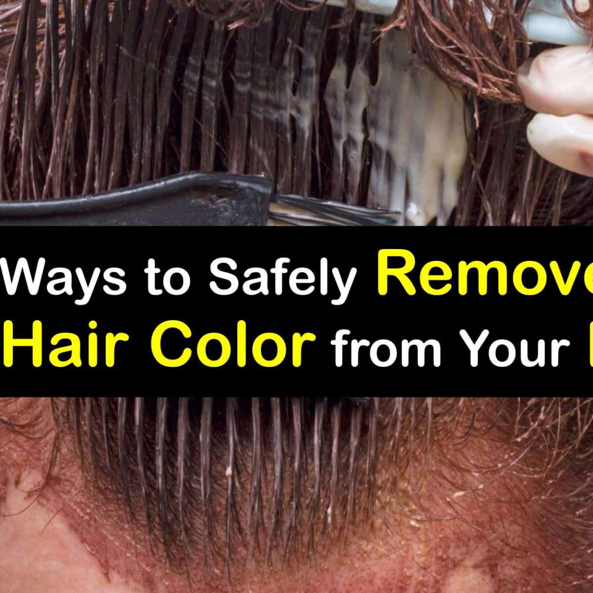 Getting Rid of Hair Color on Your Face - Smart Removal Tips Getting Rid of Hair Color on Your Face - Smart Removal Tips