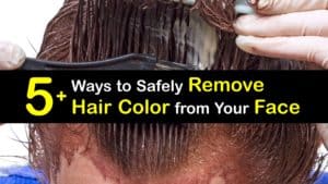 How to Get Hair Color Off Your Face titleimg1