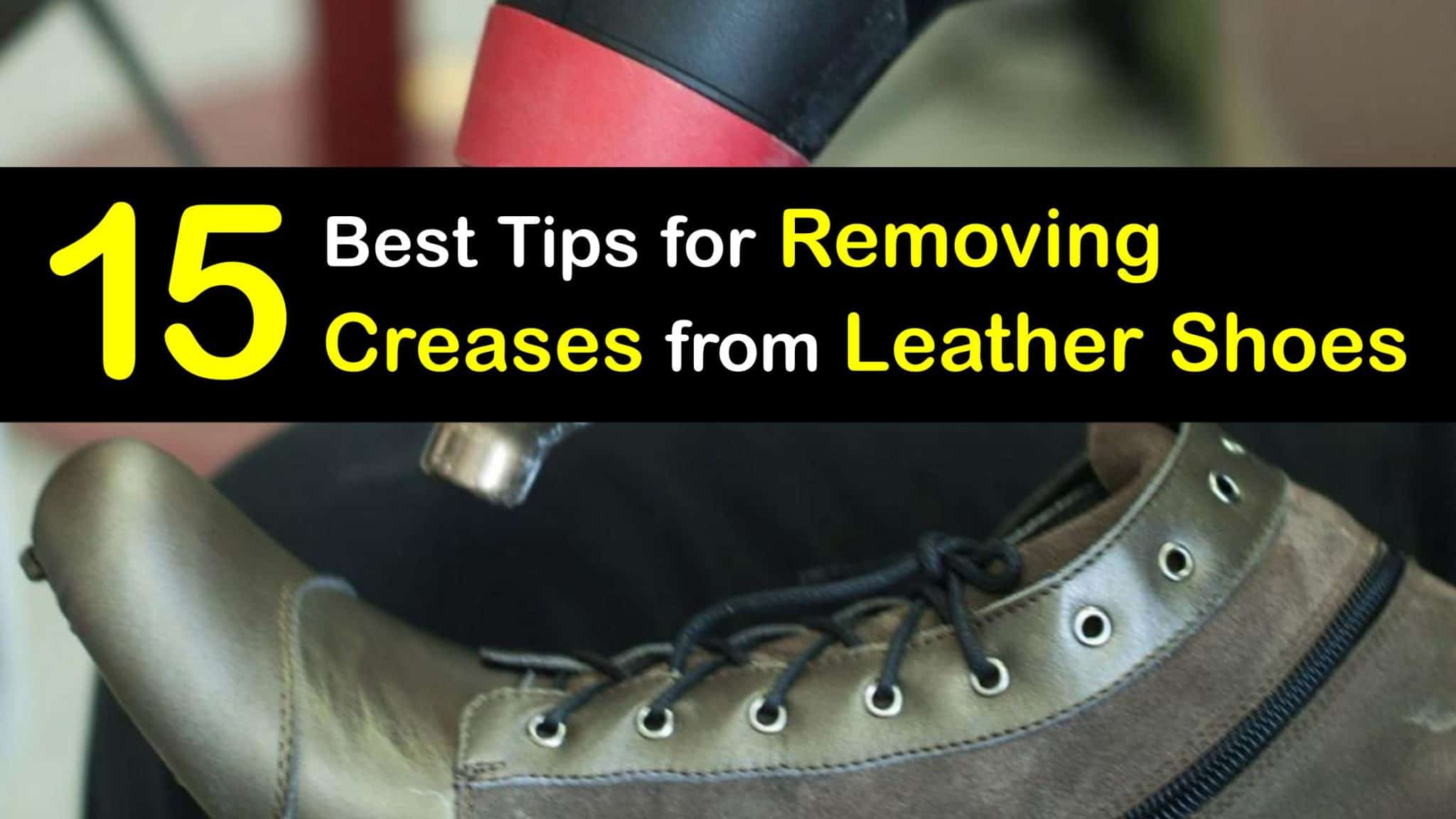 stop leather shoes from creasing