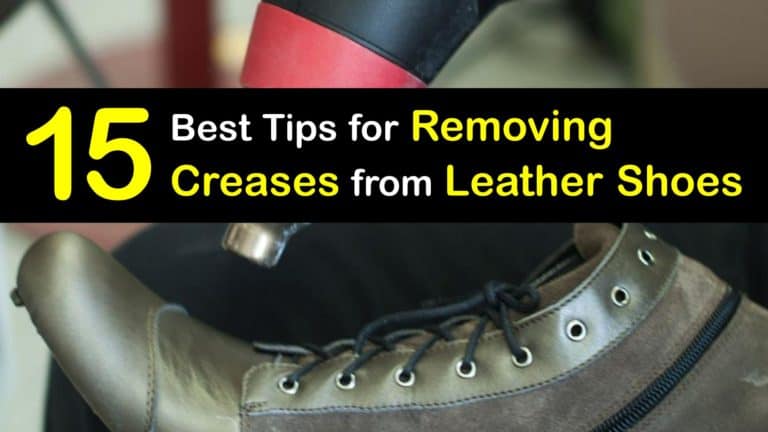 how to get the creases out of leather shoes
