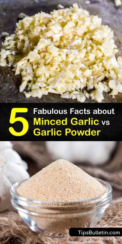 Explore different ways to add garlic flavor to dry rubs, a marinade, or any dish, from fresh cloves of garlic to dehydrated garlic, garlic minced in olive oil, garlic salt, or granulated garlic. Learn about conversions and differences in flavor, aroma, and strength. #minced #powder #garlic