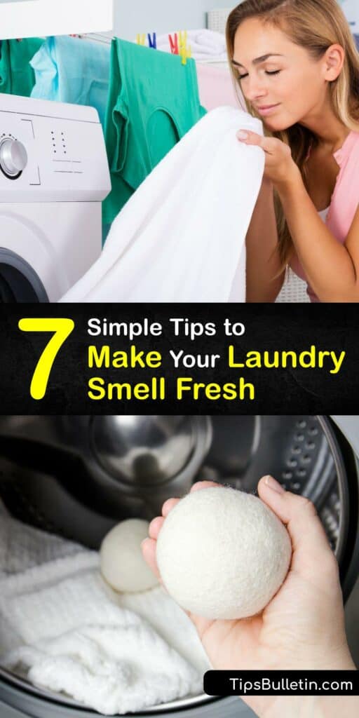If you can’t use a laundry service but need your clothes to smell great after washing, use simple DIY ideas. Make the best smelling laundry detergent using essential oils, boost the aroma with a homemade dryer sheet, and enjoy a clean laundry smell on your clothes. #how #make #laundry #smell #good