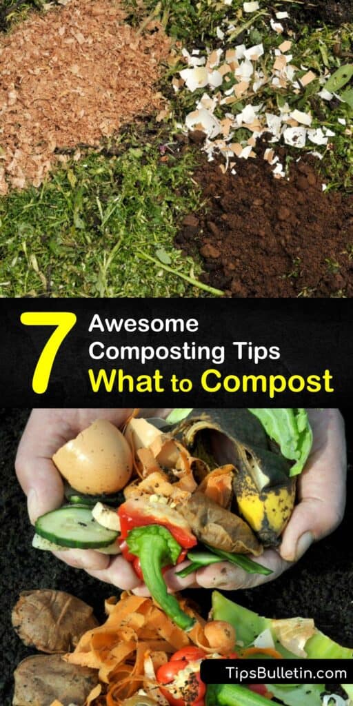 Discover which materials are safe for adding to the compost bin and the ones to avoid. Starting a compost pile is an excellent way to recycle leftover food waste, yard waste, and other organic material and turn it into a natural resource. #compostable #materials