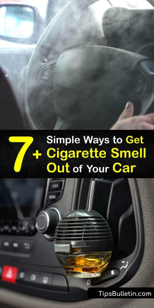 Stop cigarette smoke smell from ruining your car interior. Learn the best tips to banish smoke and car odor permanently. Find out how to check the air cabin filter, easily disinfect the AC vents, and make a DIY air freshener with baking soda. #cigarette #smoke #smell #car #remove