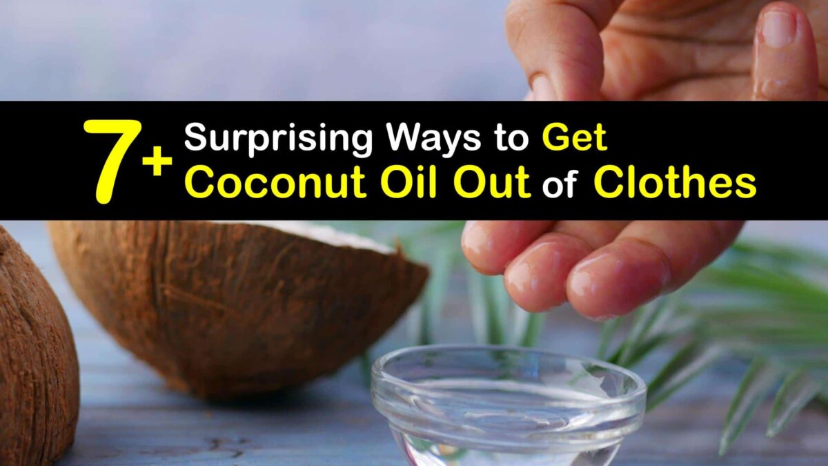 Cleaning Coconut Oil Stains Removing Coconut Oil from Clothes