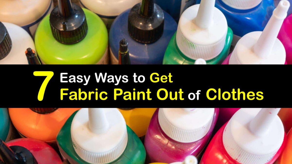 Fabric Paint Clothes Stains Remove Fabric Paint from Clothing