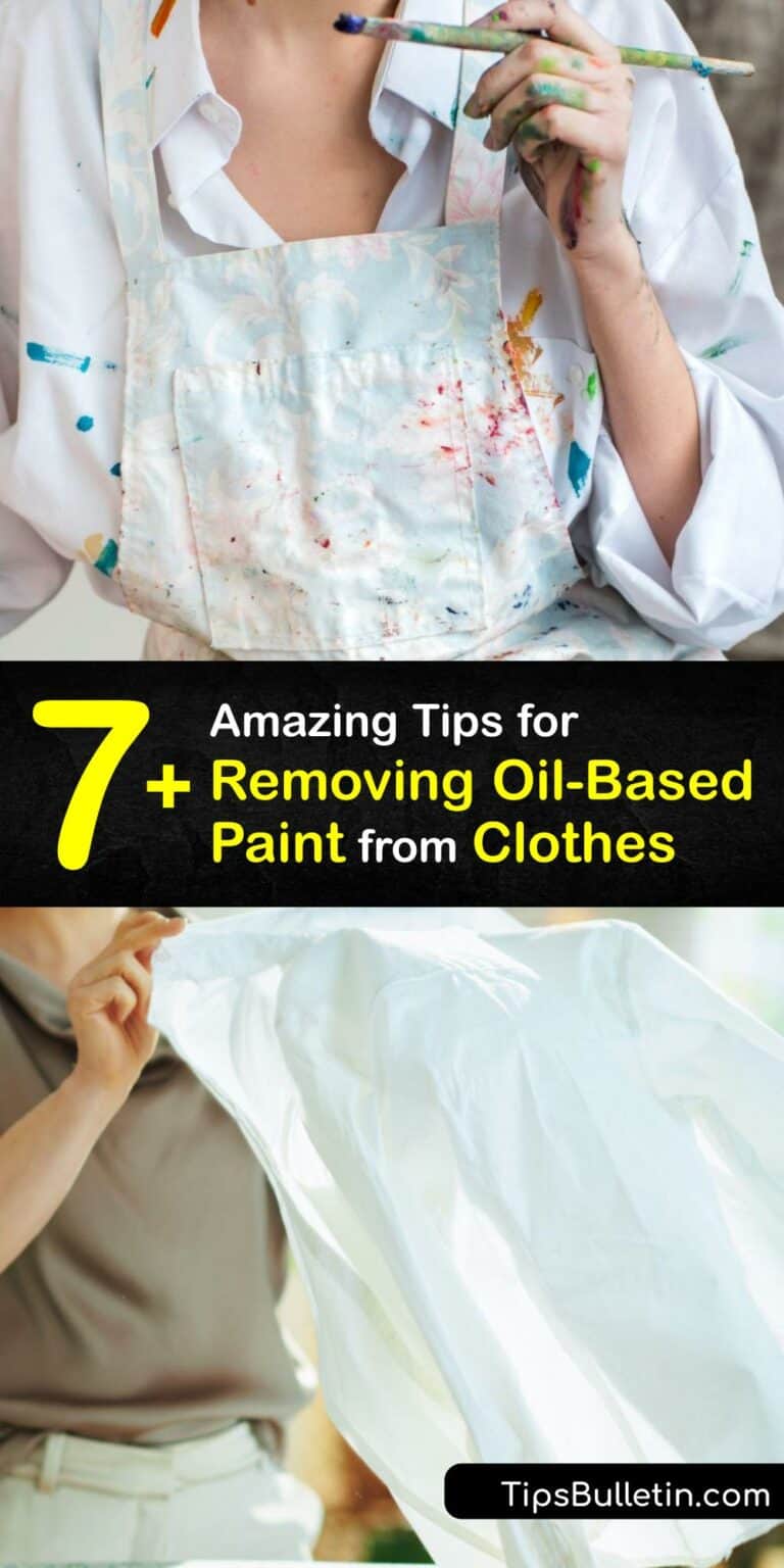 Clothes Cleaning Quick Guide for Getting Oil Paint Out of Clothing