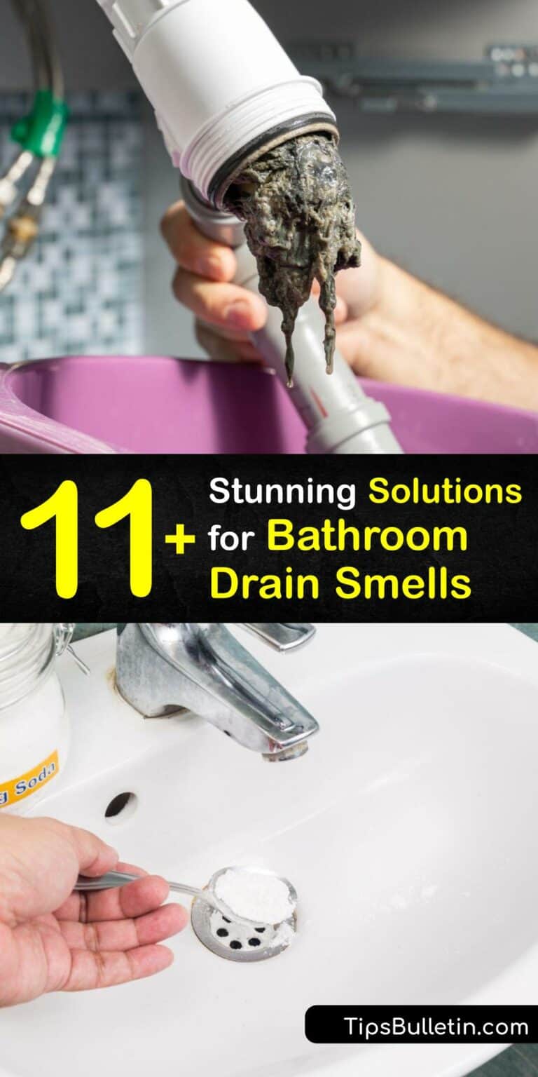 Eliminate a Stinky Drain Remove Drain Odors in the Bathroom