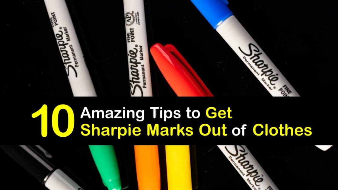 Sharpie Cleaning Tricks for Removing Sharpie from Your Clothes