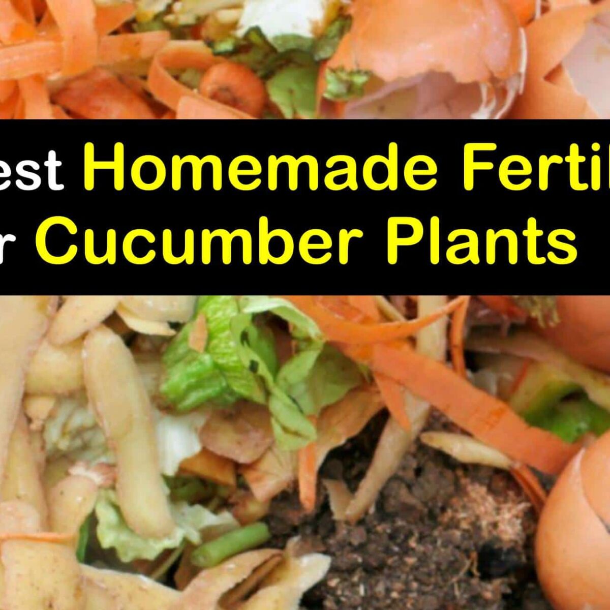 Image of Yard waste fertilizer for cucumbers