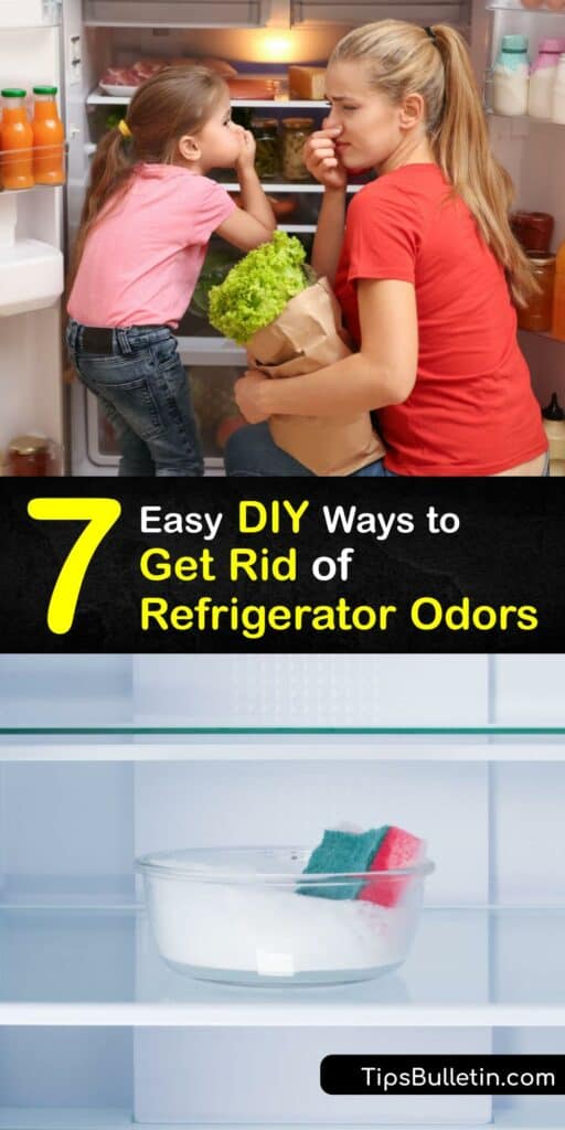 Discover ways to remove a bad odor from a fridge by giving it a deep clean and using an air freshener. It’s simple to eliminate a bad smell with baking soda, activated charcoal, and essential oils, and vinegar cleans away odor-causing bacteria. #homemade #refrigerator #odor #remover