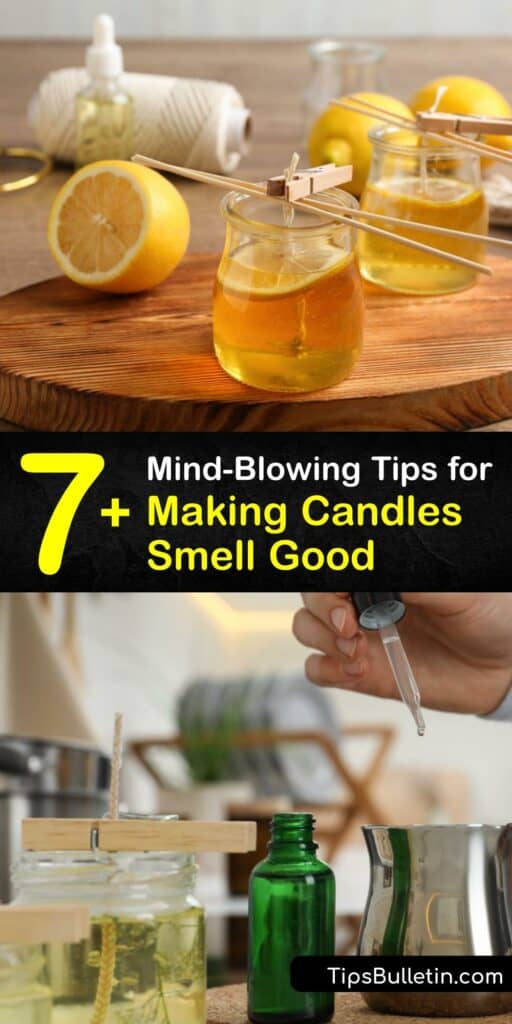 It's disappointing to purchase scented candles only for them to fail to fill your room with the desired scent. Find out the secret to making a homemade candle and discover the differences between soy wax candles and commercial paraffin candles. #howto #candles #smell #good