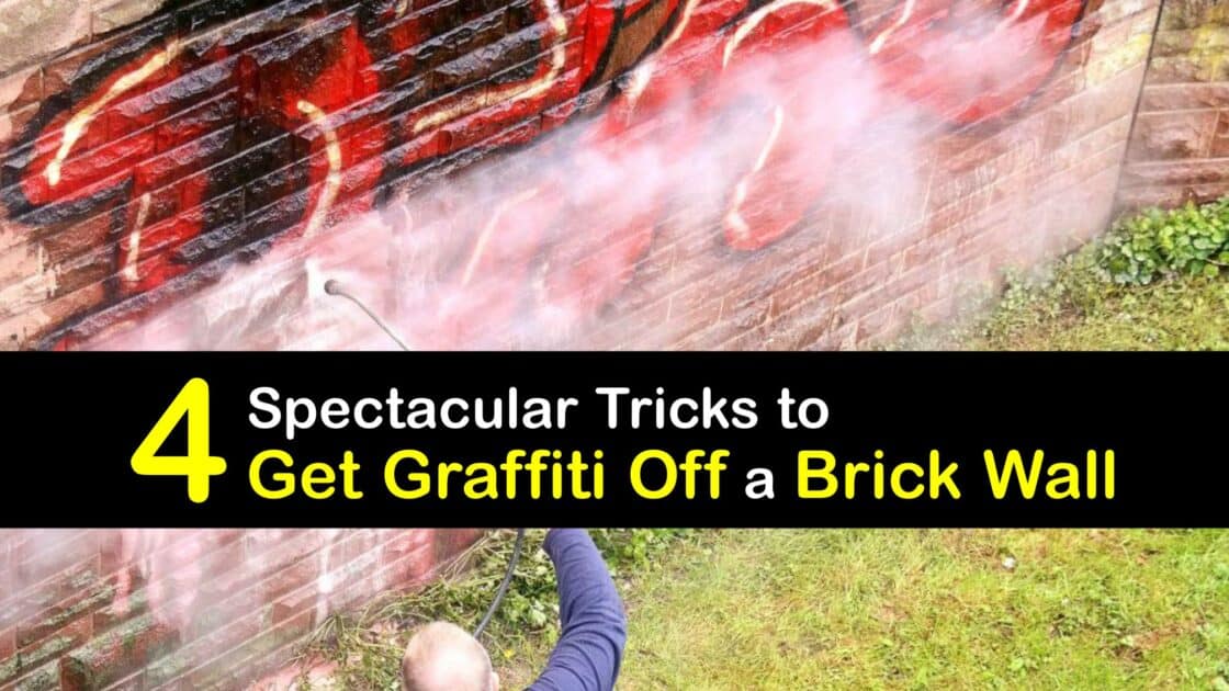 Graffiti Cleaning Tricks for Removing Spray Paint from Brick Walls