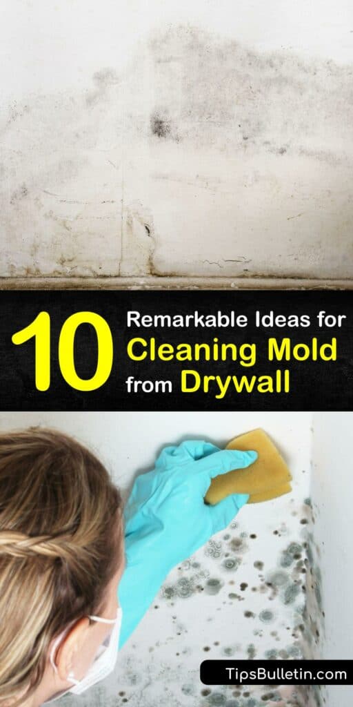 Prevent mold and perform mold remediation on drywall or a drywall ceiling with simple home remedies. Ideal conditions let mold grow. Mold spores are harmful and require immediate mold removal. Make a homemade spray for killing mold or use Concrobium Mold Control treatment. #remove #mold #drywall