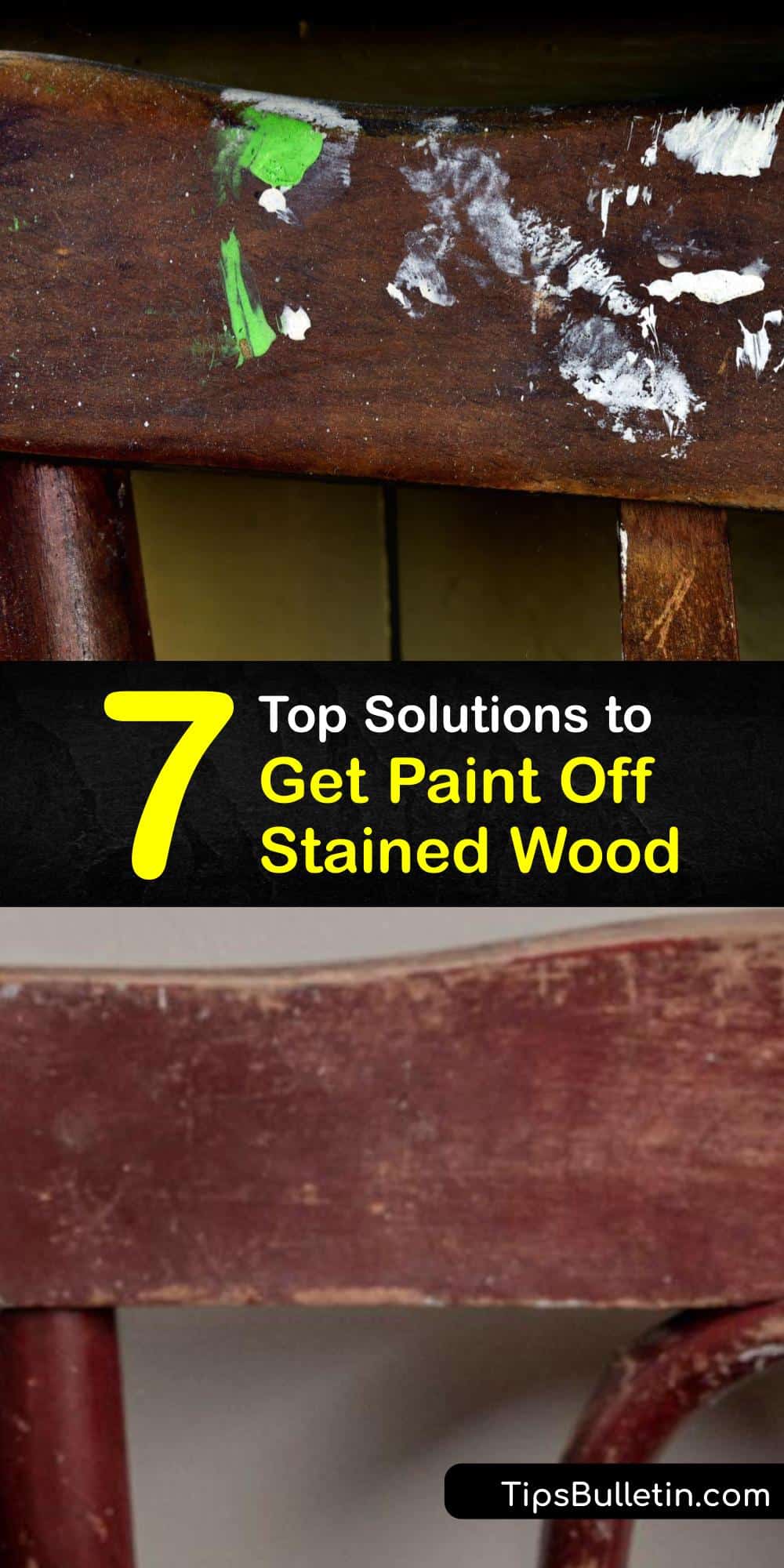 Eliminate Paint Stains Removing Paint from Stained Wood