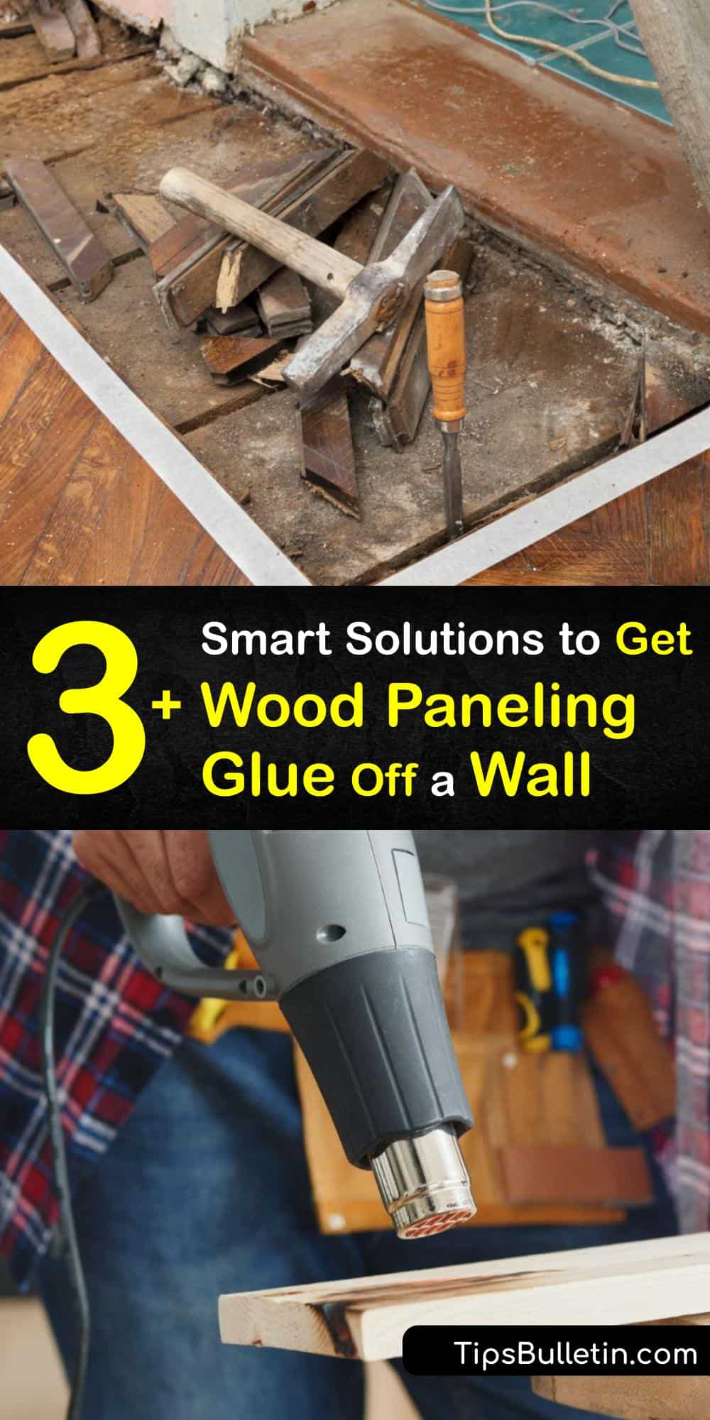 Eliminate Paneling Glue Removing Panel Adhesive from Walls