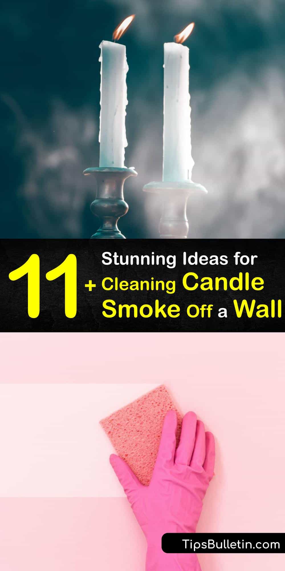 Remove Smoke Stains Ways to Get Candle Residue Off Walls
