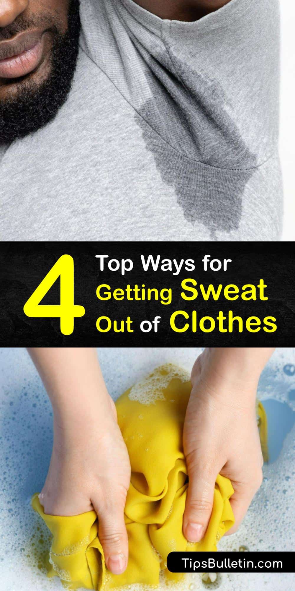 Eliminate Sweat Marks Tips for Removing Sweaty Clothes Stains