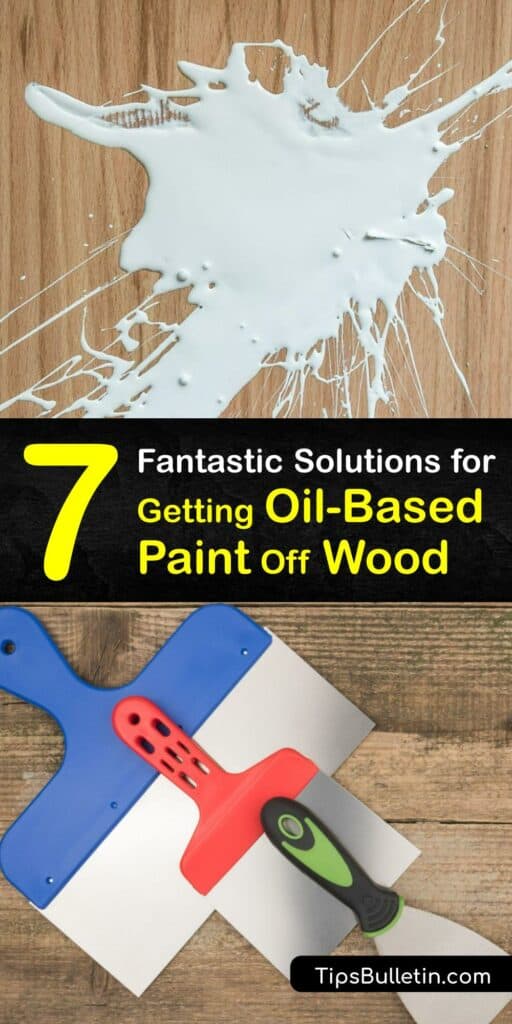 An acrylic paint stain or oil paint stains ruin the look of your wooden floor. Whether you have a hardwood floor or a laminate wood floor, it’s important to use a paint remover like rubbing alcohol or acetone to remove paint and restore the finish. #remove #oil #based #paint #wood