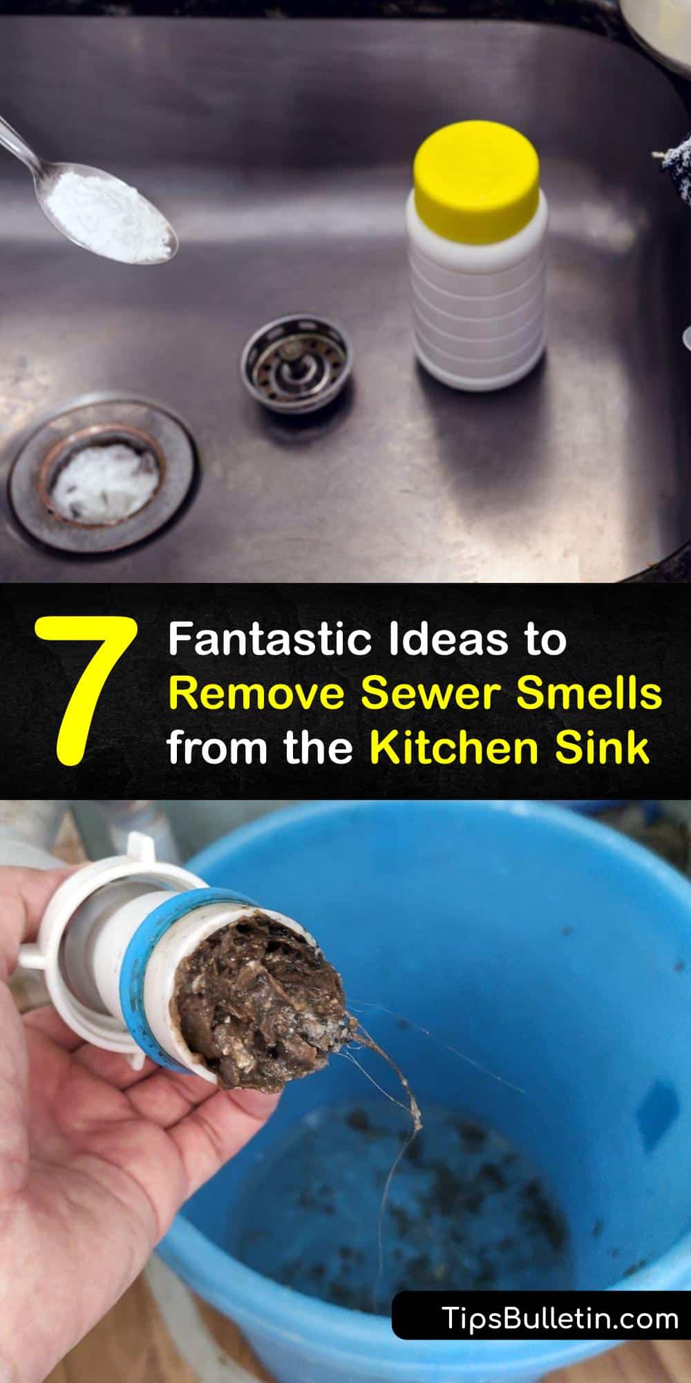 Kitchen Sink Odors Eliminating Sewer Smells from Kitchen Drains