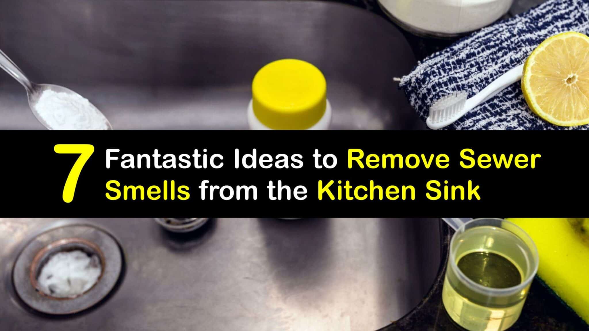 eliminating kitchen sink oders