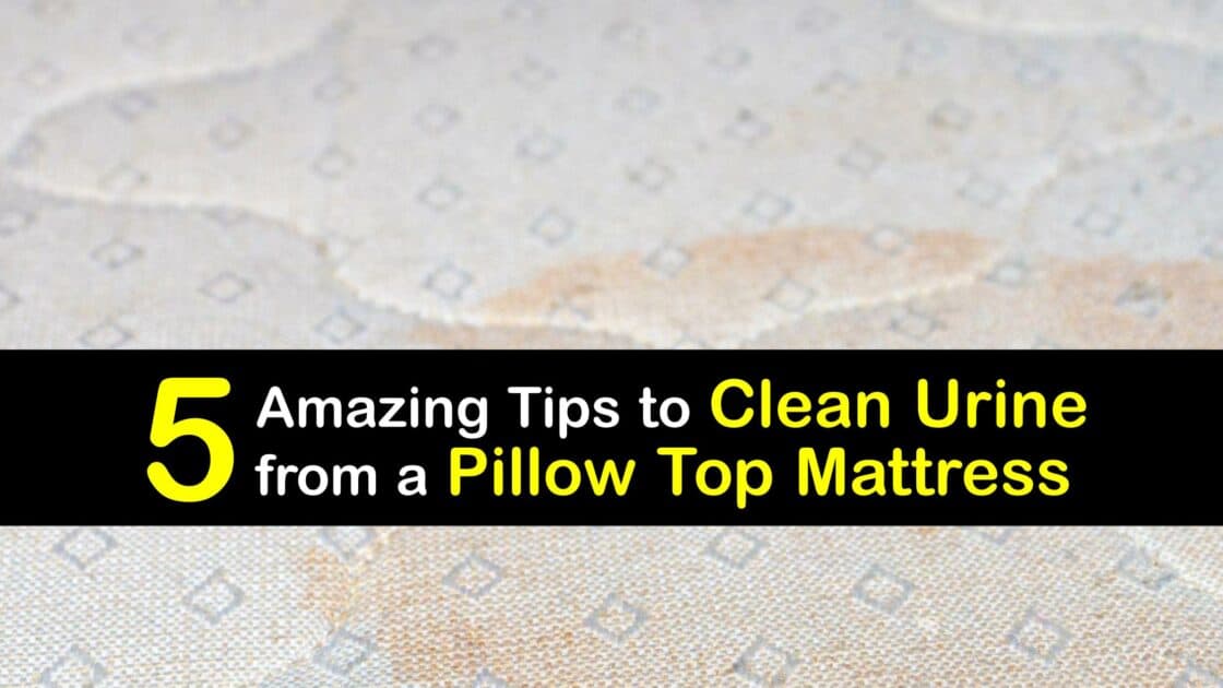 removing the pillow top from a mattress