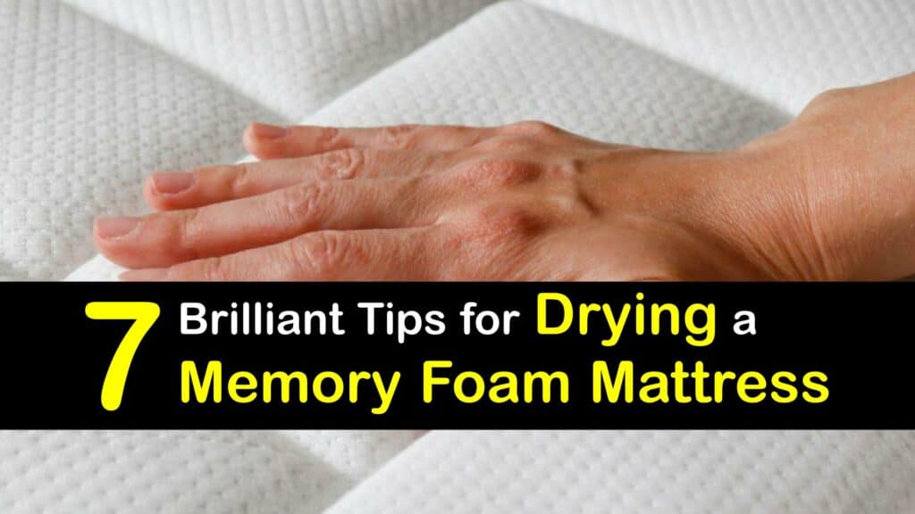 How to Dry a Memory Foam Mattress titleimg1