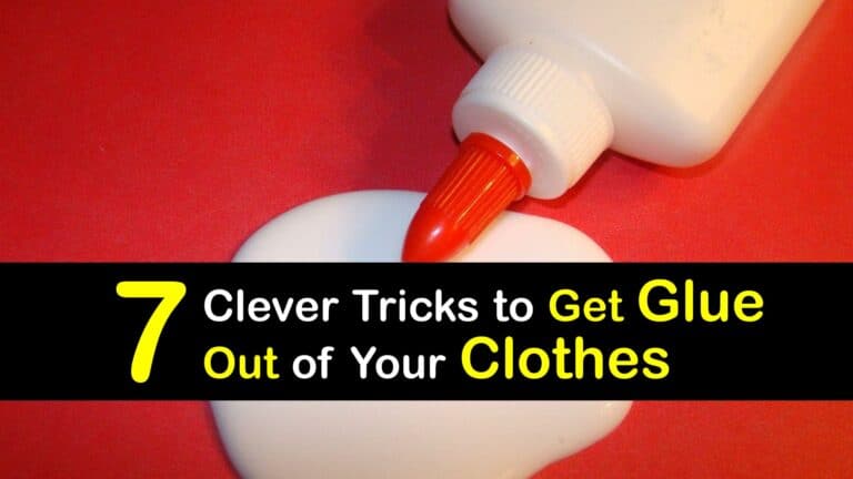 How to get hot glue out of clothes