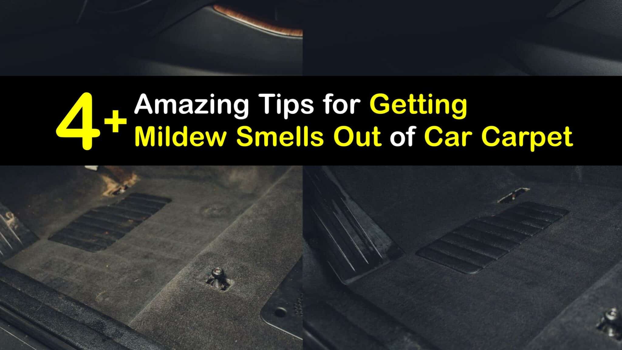 Mildew Odor in the Car - Eliminate Mildew Smells from Car Carpet