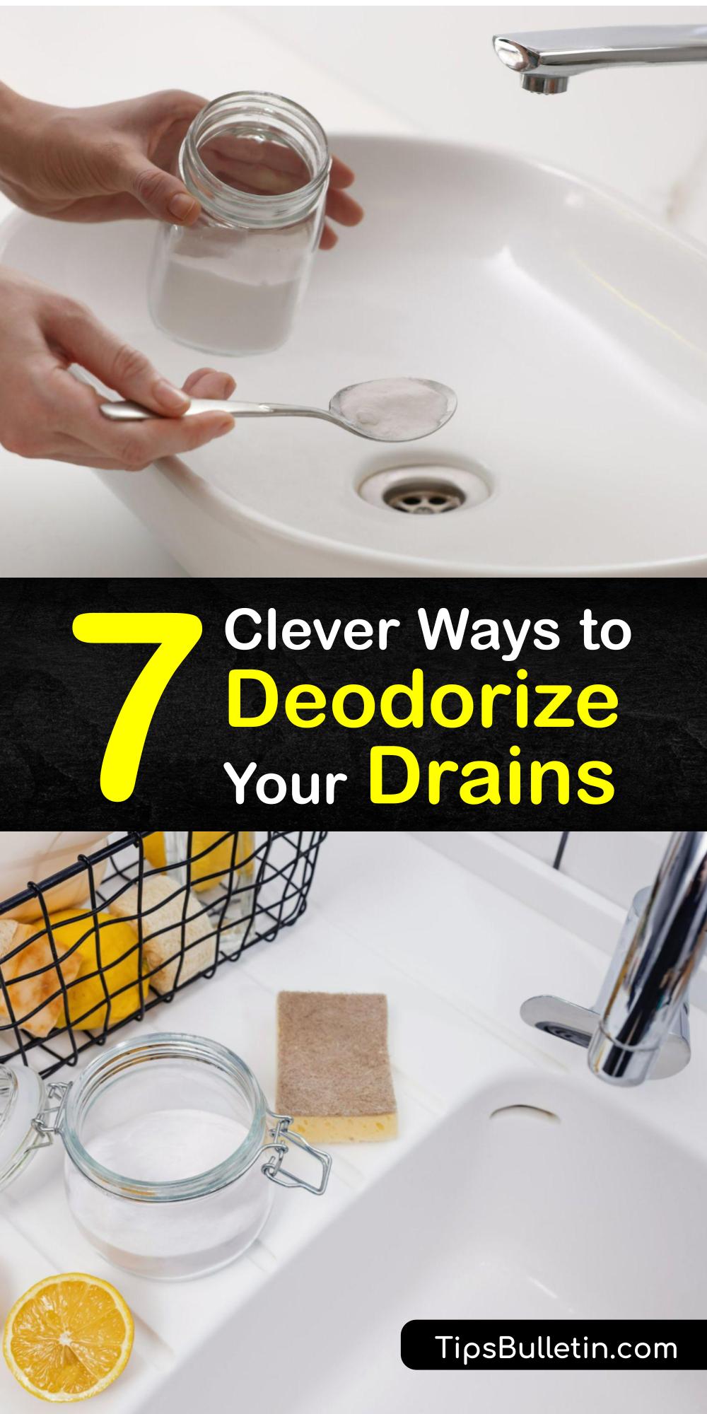 Stinky Drain Cleaning Tricks for Making Your Drains Smell Better